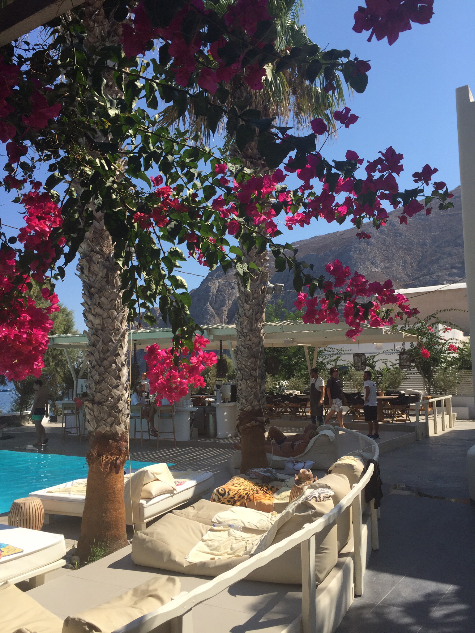 Oai, Santorini, Greece, kamari beach, summer, holiday