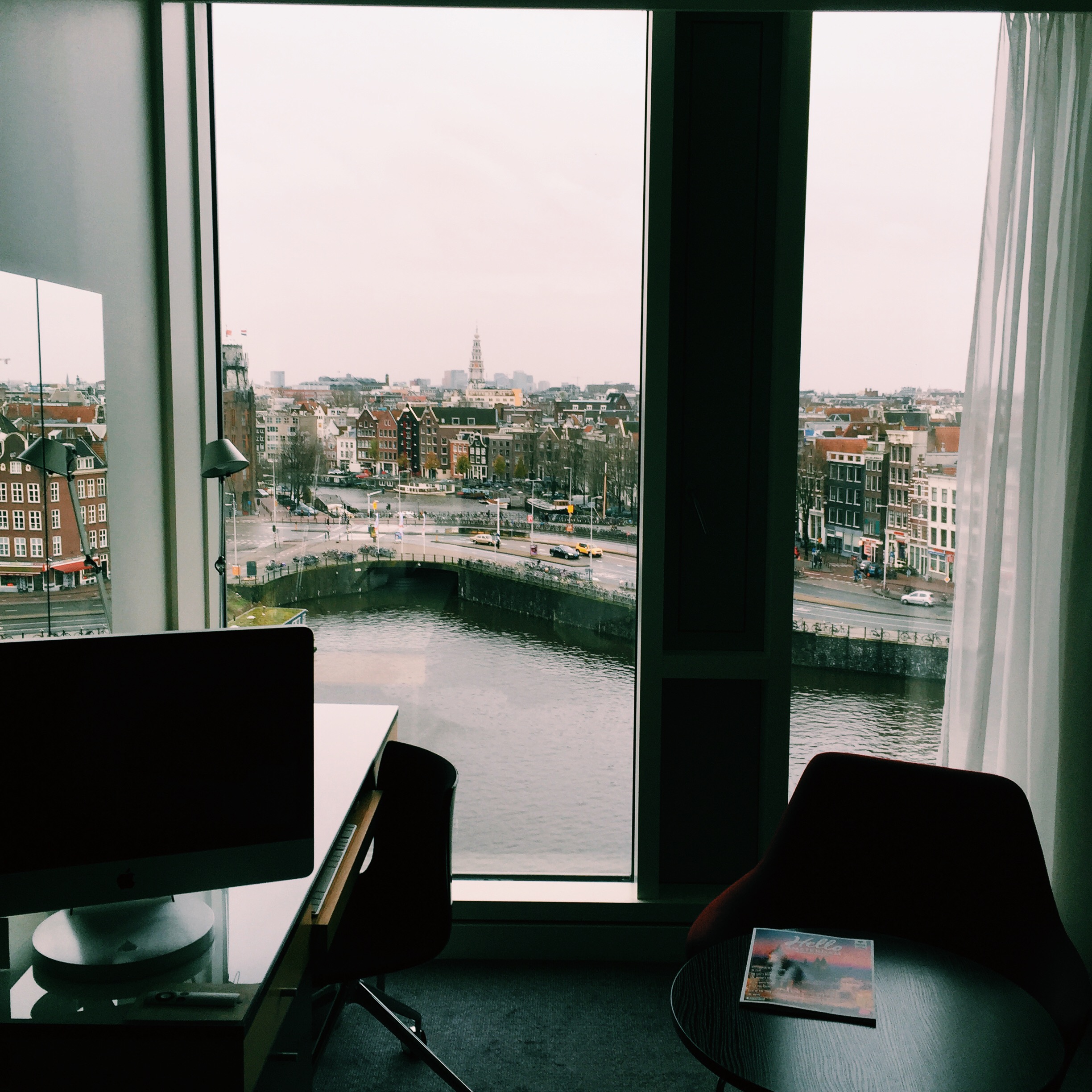 Amsterdam view, DoubleTree Hilton